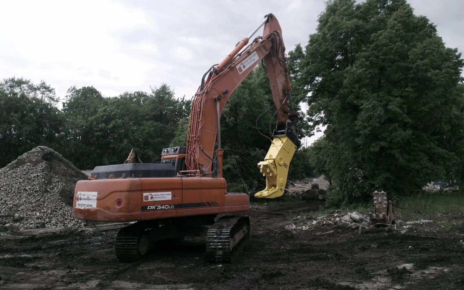 Mikołów: wyburzenie budynku przy ul. Rybnickiej 4
