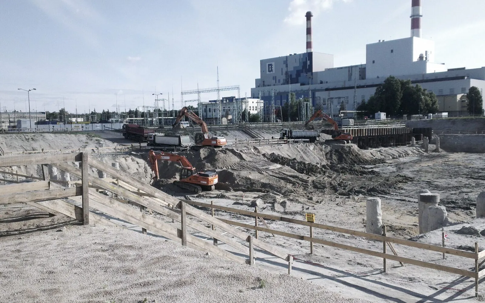 Jaworzno: prace ziemne na terenie Elektrowni Jaworzno III