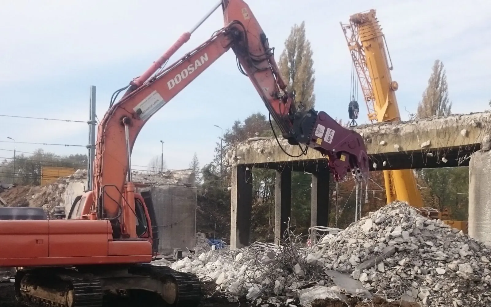 Strzelce Opolskie: rozbiórka wiaduktu